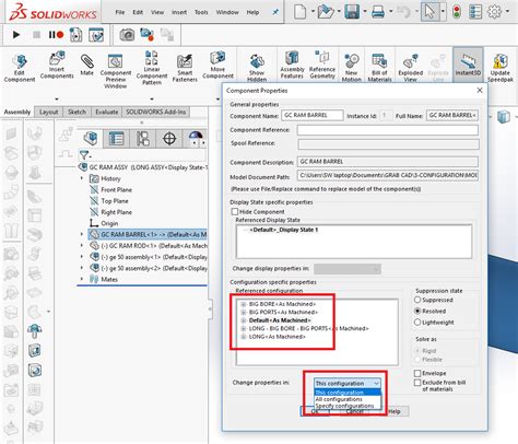 How To Create And Enable Solidworks Configurations Grabcad Tutorials