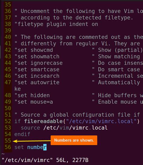 How To Show Line Numbers In Vim All Scenarios Linuxsimply