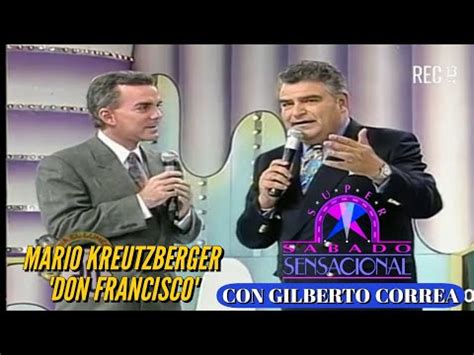 Don Francisco En Súper Sábado Sensacional 95 Con Gilberto Correa YouTube