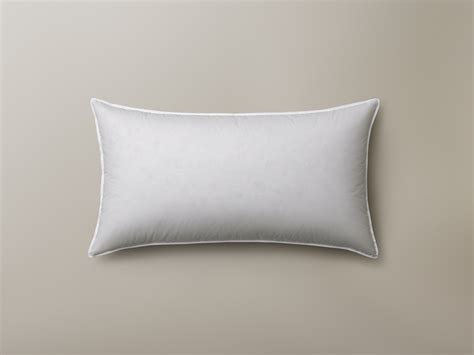 White Hungarian Goose Down Feather Pillow Savoir Beds