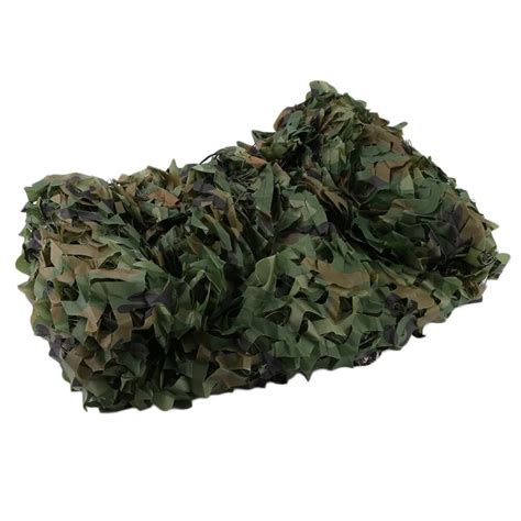 4X5M Large Size Outdoor Hunting Military Camouflage Jungle Leaves Net