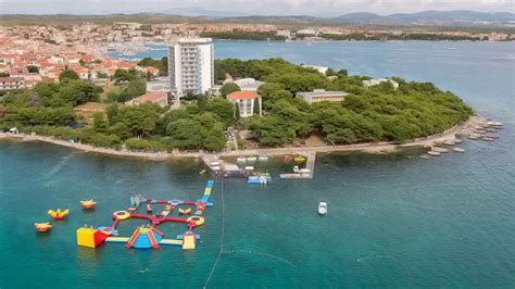 Strand Plava Plaza In Vodice Kroatien Str Nde