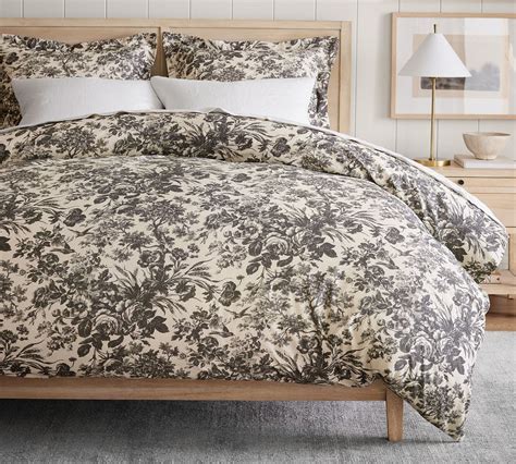 Sorrel Toile Duvet Cover Pottery Barn