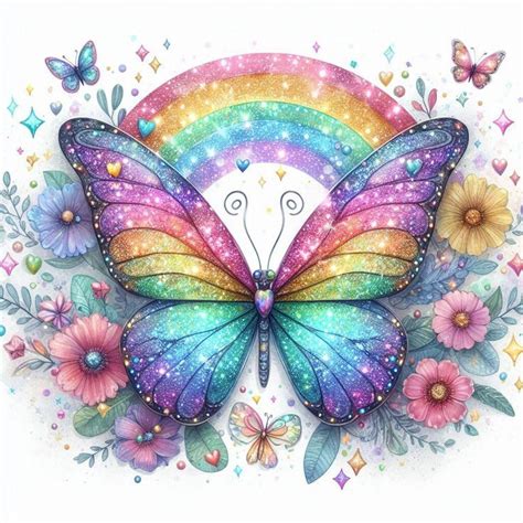 Pin By Melissa Courtney On Wallpapers In Butterfly Art Painting