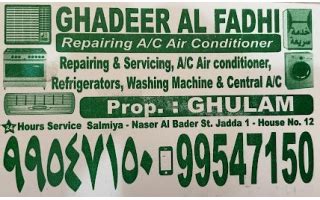 Ghadeer Al Fadhi Air Condition Repair Kuwait Local