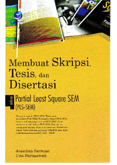 Membuat Skripsi Tesis Dan Disertasi Dengan Partial Least