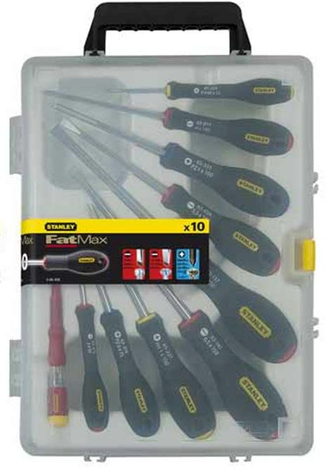 Stanley Fatmax Set Tlg Im Koffer Schlitz Phillips Tester