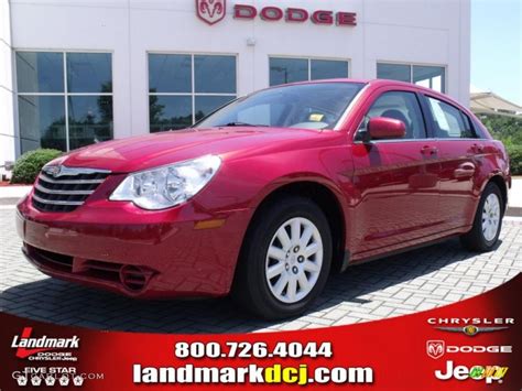 Inferno Red Crystal Pearl Chrysler Sebring Sedan Photo