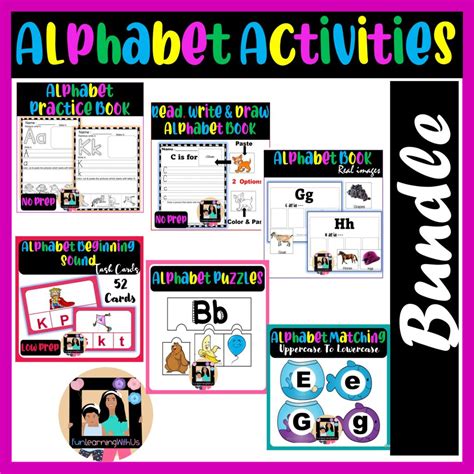 Alphabet activities Bundle | back to school - Made By Teachers