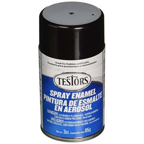 1014113 Spray Paint Glos Blk 3oz Testors Gloss Gloss Black Spray Paint