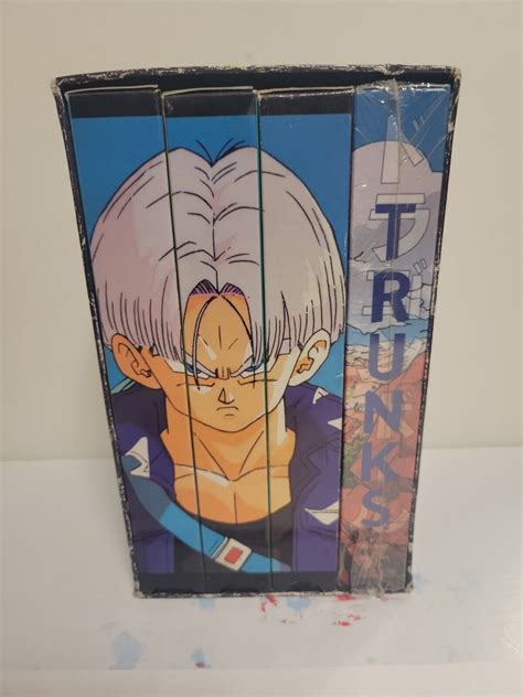 Dragon Ball Z Trunks Saga Vhs Tape Uncut Box Set Values Mavin