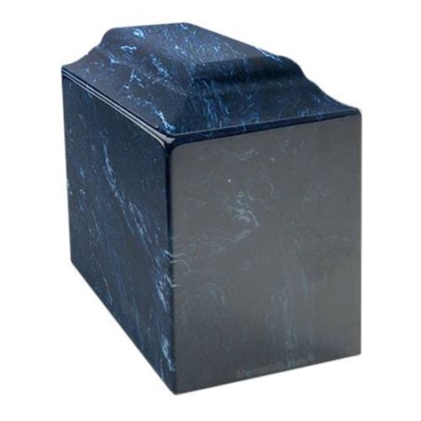 Dark Blue Cultured Niche Urn