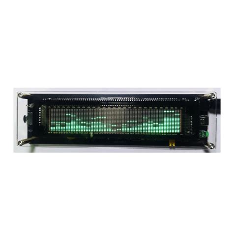 VFD2517 Анализатор спектра звука VFD Измеритель уровня звука VU Meter ...