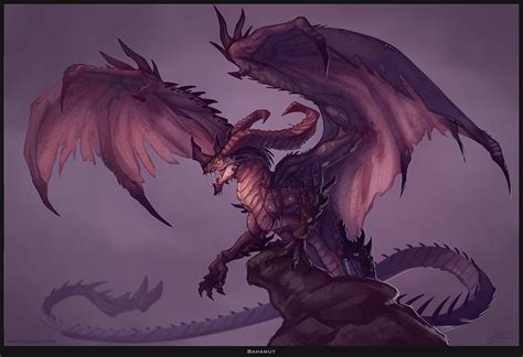 Bahamut on Behance