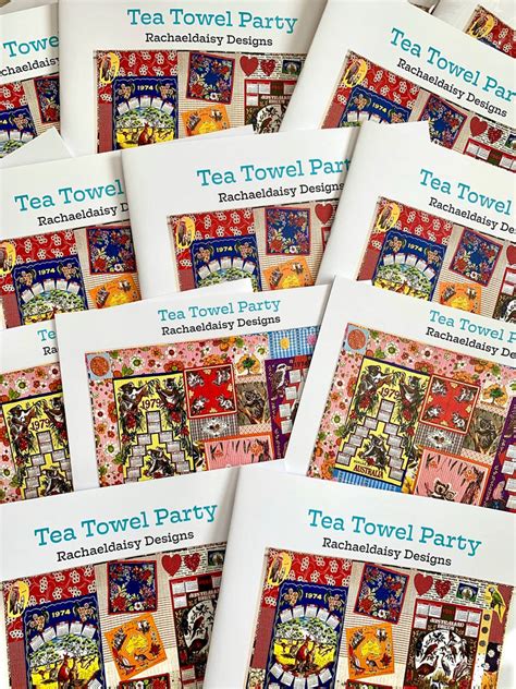 Tea Towel Party Quilt Pattern By Rachaeldaisy Designs Red Thread Studio