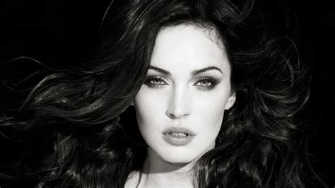 Megan Fox Monochrome Wallpapers | HD Wallpapers | ID #27936