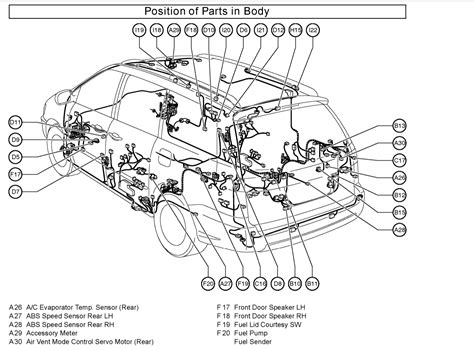 2004 Toyota Sienna Parts Diagram - Wiring Site Resource