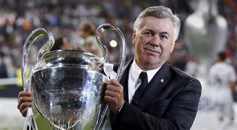 Real Madrid campeón Carlo Ancelotti y los entrenadores con más títulos