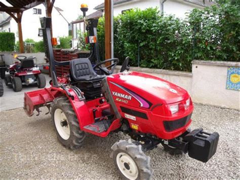 Micro Tracteur Yanmar Ke Avec Fraise Et Charrue Billancelles