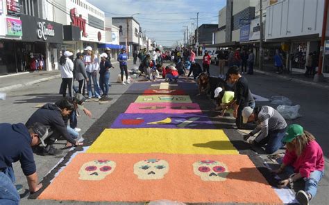 Adornan Zona Comercial Por El D A De Muertos En Delicias El Heraldo