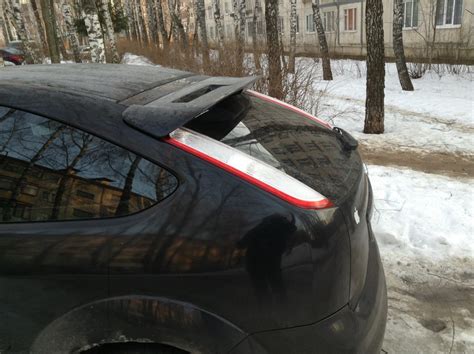 Спойлер ST — Ford Focus Hatchback II, 1,6 л, 2006 года | тюнинг | DRIVE2