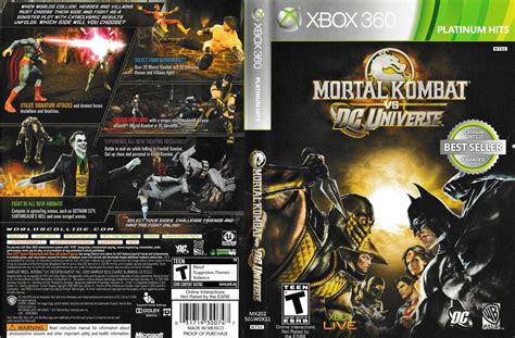 Mortal Kombat Vs Dc Universe Platinum Hits Prices Xbox Compare