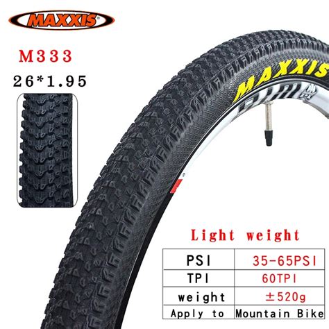 Maxxis PACE ยางจักรยานเสือภูเขา 26 นิ้ว 26 * 1.95 M333 น้ําหนักเบาพิเศษ ...