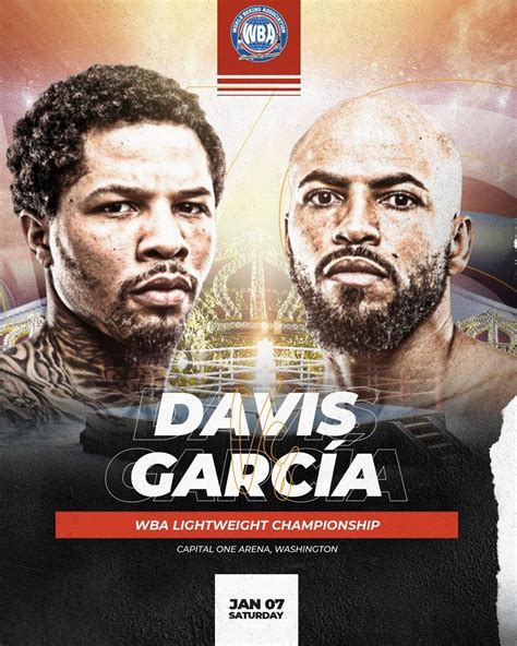 Davis vs Garcia set for first big fight of 2023 – World Boxing Association