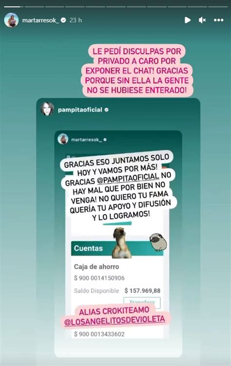 El pedido de disculpas de Mar Tarrés a Pampita