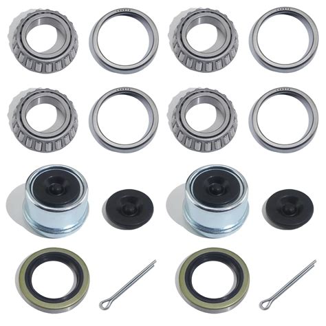 Luxtrksto 2sets L44643 L44610 Trailer Hub Bearings Kit