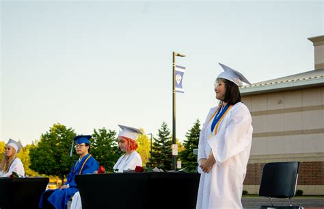 Calvary Christian Socially Distanced High School Commencement Ceremony