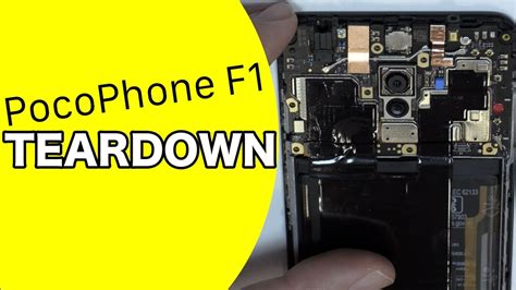 Xiaomi Pocophone F1 Teardown Youtube