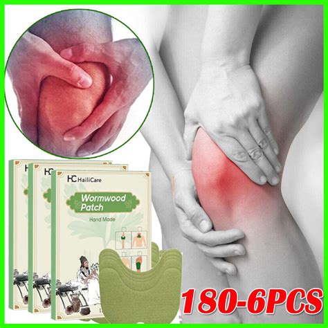 Pc Pain Relief Patches Wormwood Hot Moxibustion Patches Neck Knee