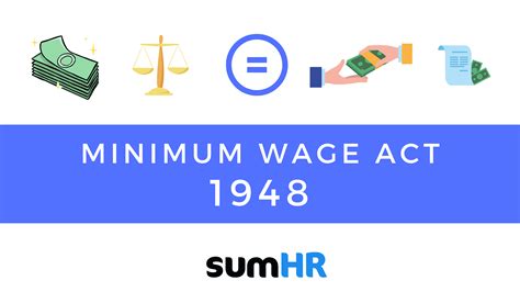 All You Need To Know About Minimum Wages Act 1948 A Complete Guide