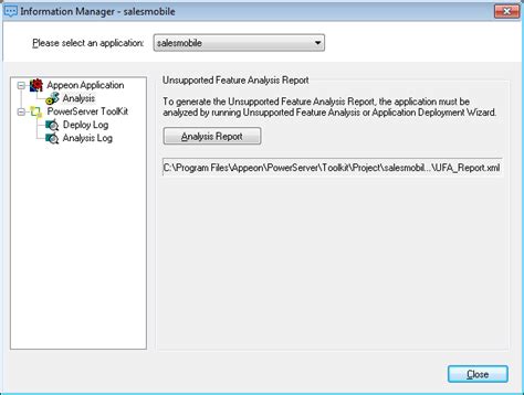 Viewing The Reports And Logs PowerServer Toolkit User Guide