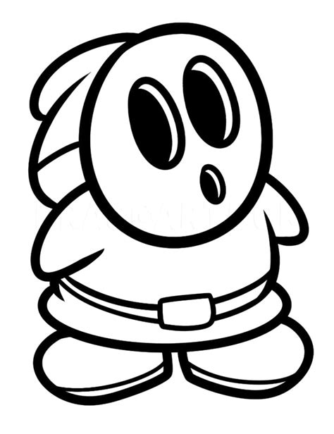 Mario King Boo Coloring Pages