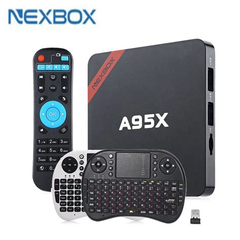 NEXBOX A95X Smart TV Box Amlogic S905X Quad core 2G+8G 16G 64 Bit ...