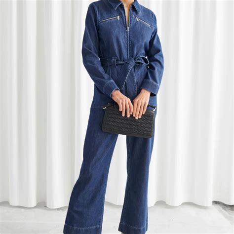 And Other Stories Denim Jumpsuit Gem