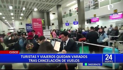 Accidente En Aeropuerto Jorge Chávez Decenas De Vuelos Nacionales