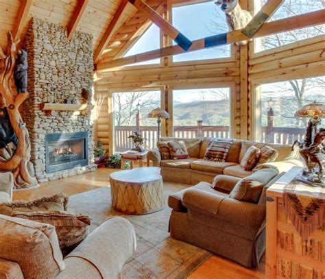 Log Home Fireplaces: Building The Perfect Winter Fire - ELoghomes