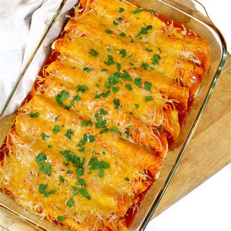 Recipe For Chicken Enchiladas Using Flour Tortillas BakedFoods