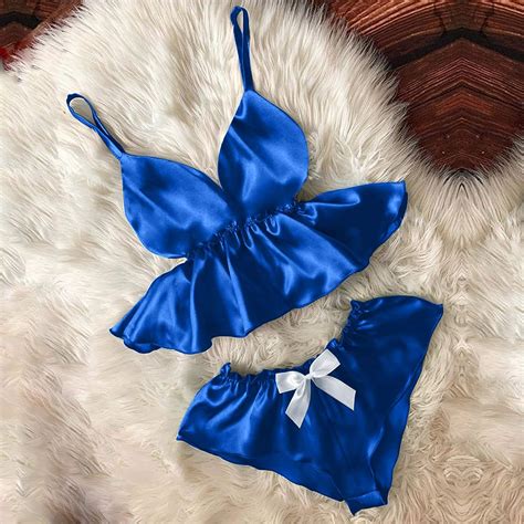 Godom Dessous Damen Sexy Unterw Sche Dessous Set Wimpern Bowknot Spitze