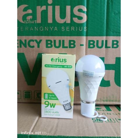 Jual Lampu LED Emergency AC DC Berkualitas SNI Arius Shopee Indonesia