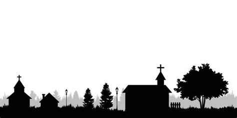 Church Silhouette Vector Art, Icons, and Graphics for Free Download