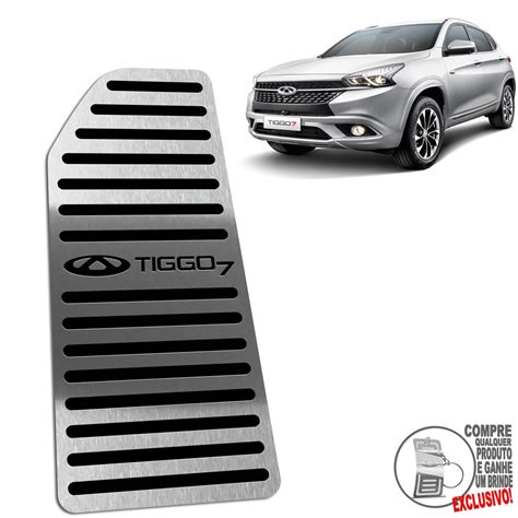 Descanso Em Aço Inox Chery Tiggo 7 2020 Submarino