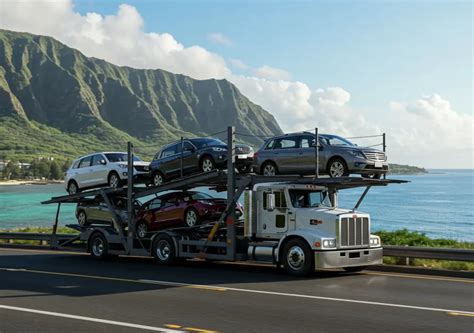 how do cars get to hawaii