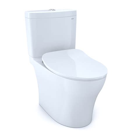 TOTO Aquia IV Two Piece Elongated Dual Flush 1 28 And 0 8 Gpf Toilet