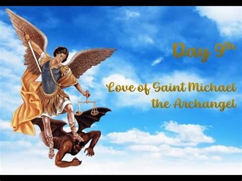 DAY 9 LOVE OF SAINT MICHAEL THE ARCHANGEL YouTube