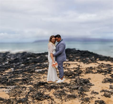 Maui Beach Wedding Secret Cove Beach Elopement