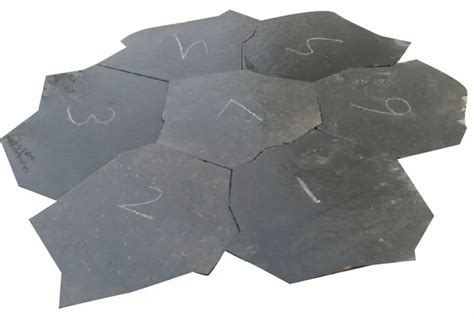 Matt Black Slate Floor Tile Thickness 10 Mm At Rs 110square Feet In